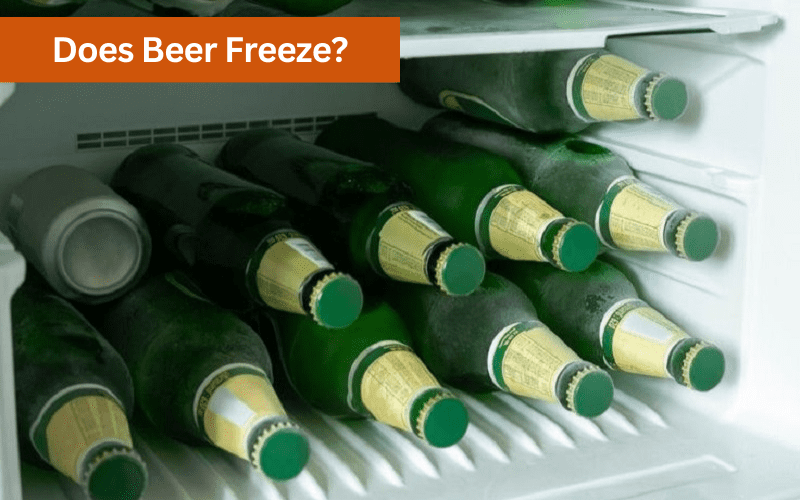 does beer freeze