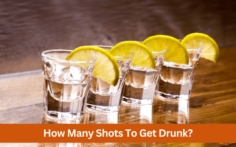 how many shots to get drunk