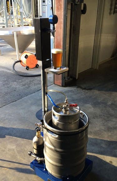 how much beer is in a keg