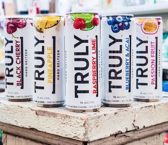 what alcohol is in truly hard seltzer