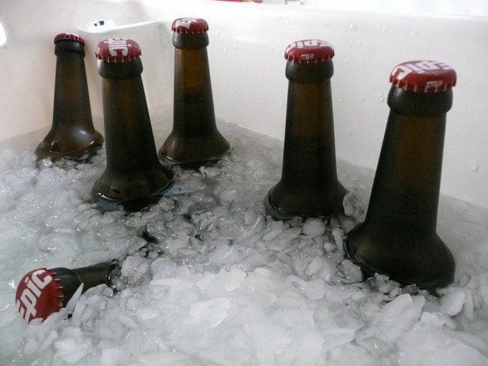 when does beer freeze