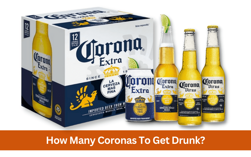 how many coronas to get drunk