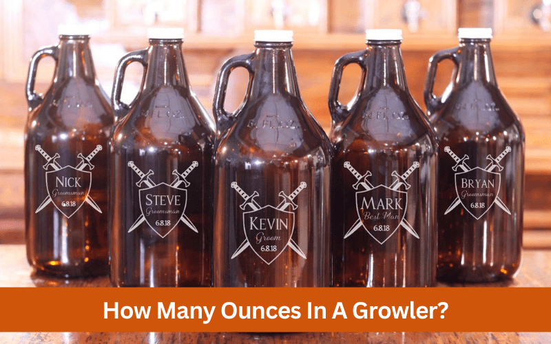 how many ounces in a growler