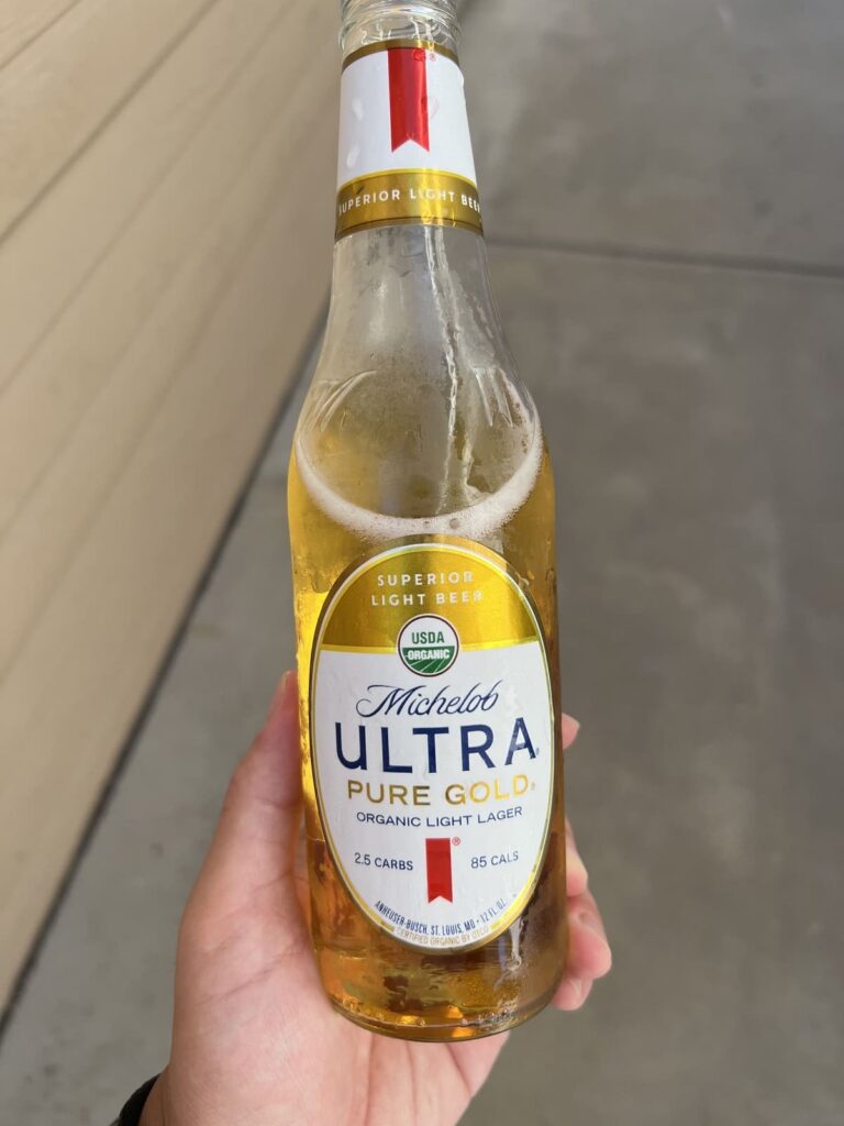 how much alcohol does michelob ultra have