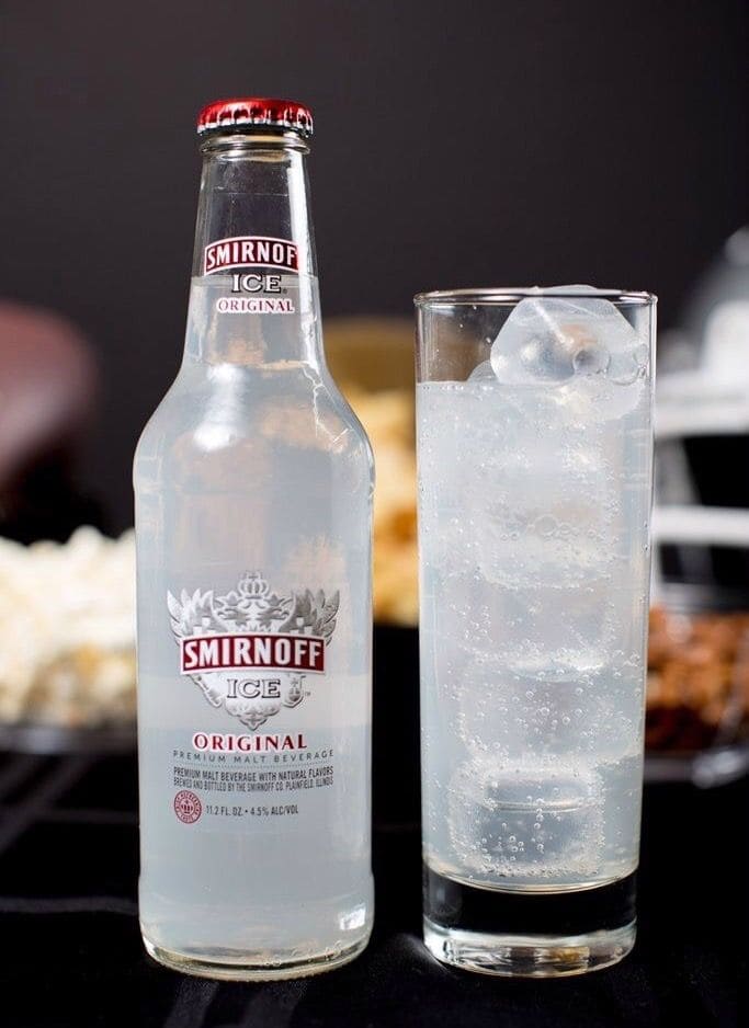 how much vodka is in a smirnoff ice