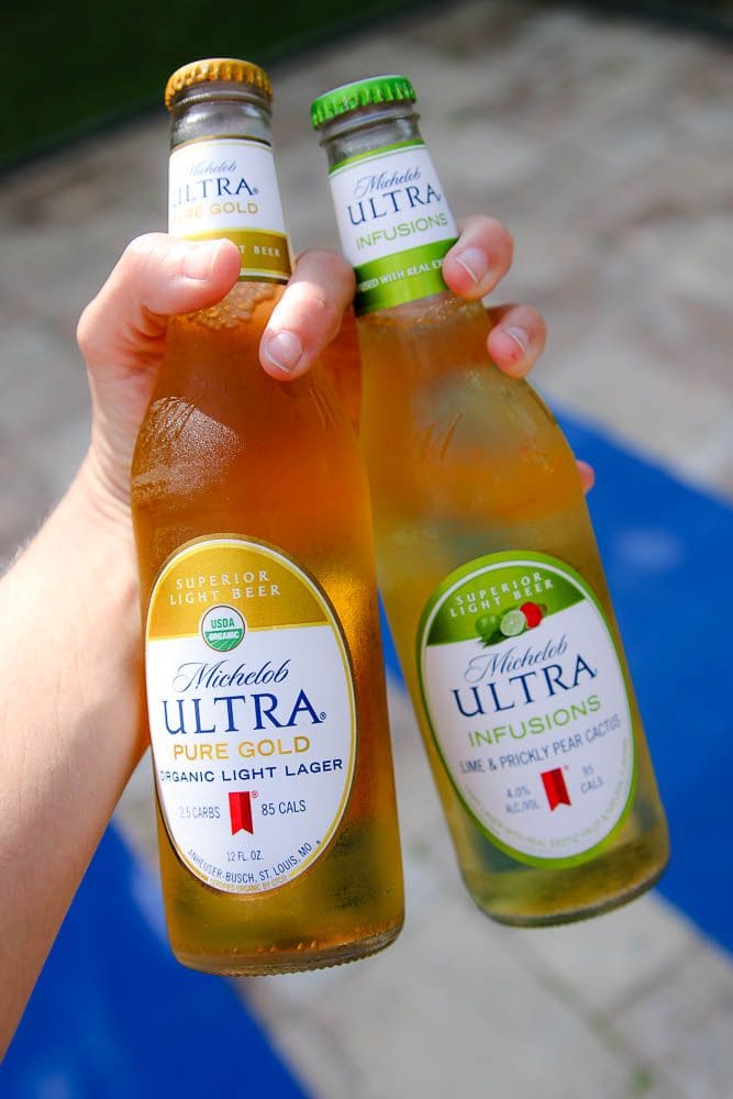 what percent is michelob ultra