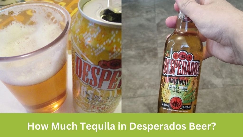 how much tequila is in desperados beer