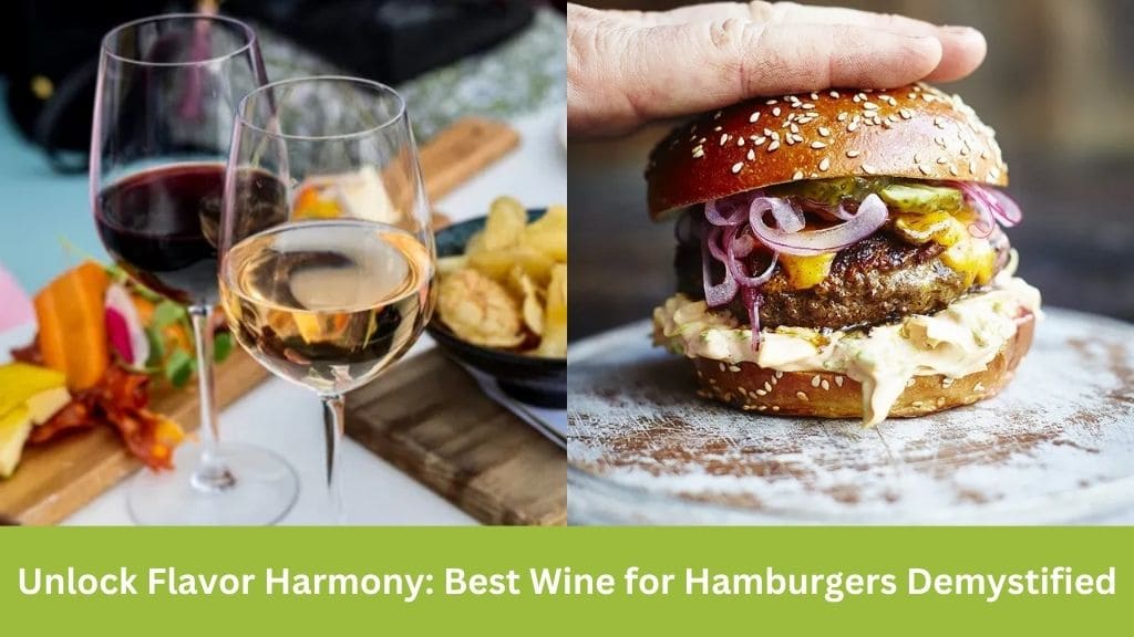 best wine for hamburgers