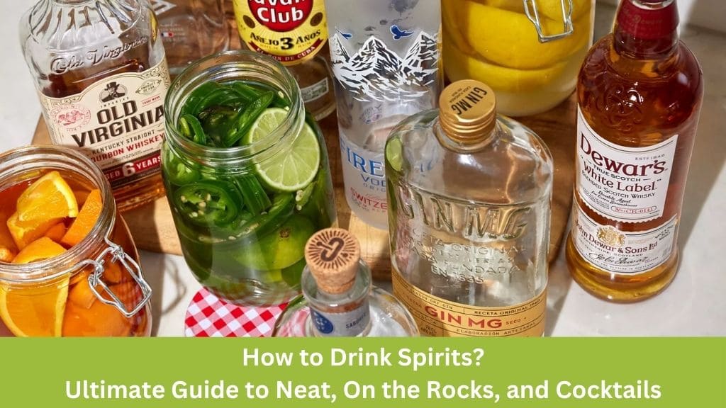 how to drink spirits