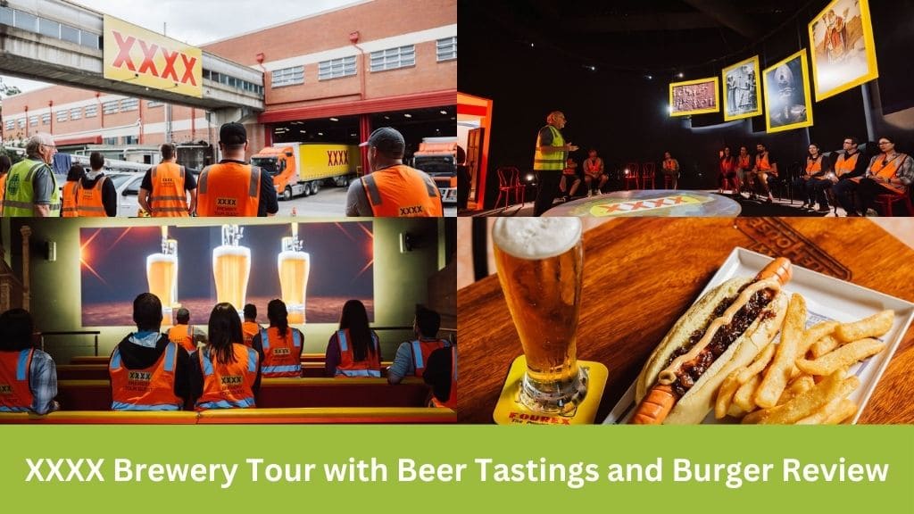 XXXX Brewery Tour with Beer Tastings and Burger